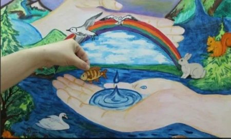 Охрана воды рисунок