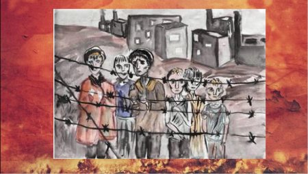 Рисунки узников концлагеря Освенцим