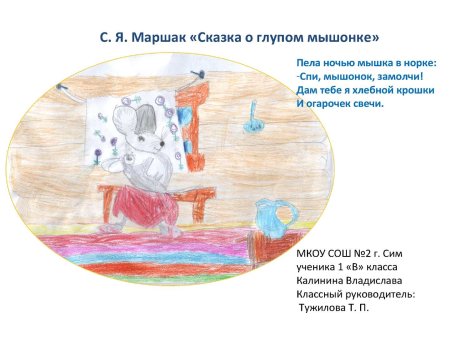 Книжка малышка сказка о глупом мышонке