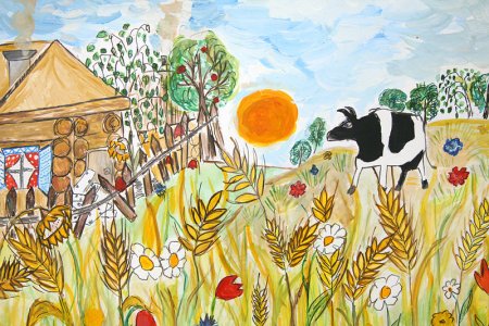 Рисунок на кубанскую тему