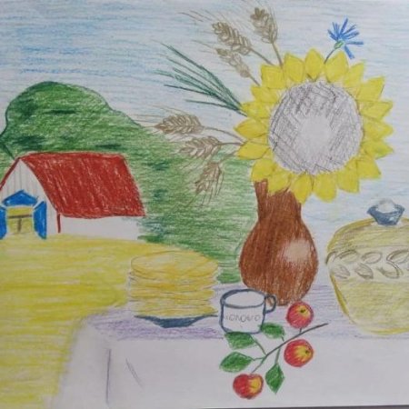 Рисунок на тему моя Кубань мой край родной