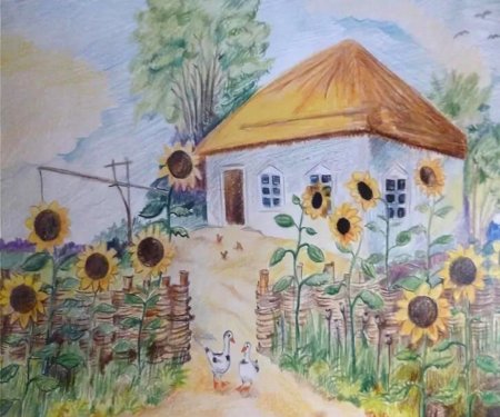 Пейзажи родного края рисунки на конкурс