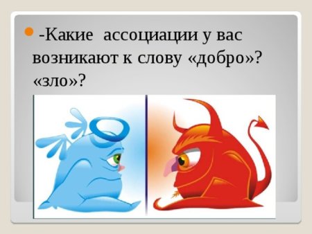 Добро и зло ассоциации