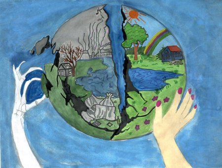 Добро и зло рисунок 4 класс