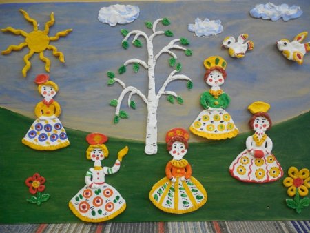 Декоративно-прикладное искусство в детском саду