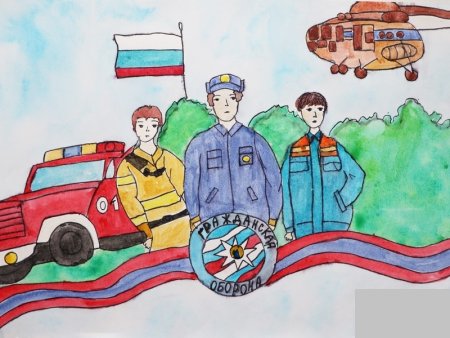 Плакат на тему Чрезвычайные ситуации