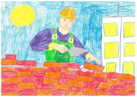 Рисунок профессии карандашом