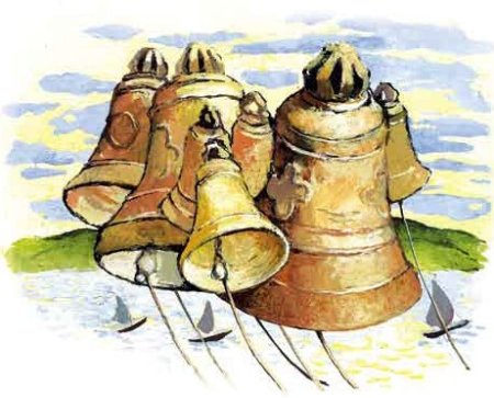 Старый церковный колокол Андерсен