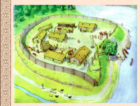 Дьяковское Городище реконструкция