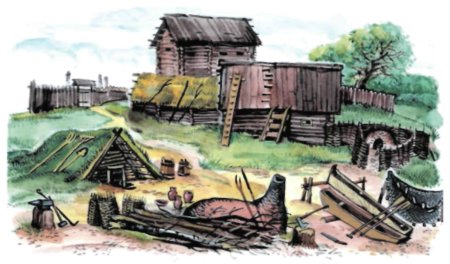 Поселение славян в древней Руси