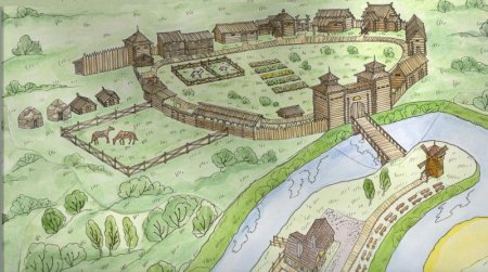 Суздаль план города древней Руси