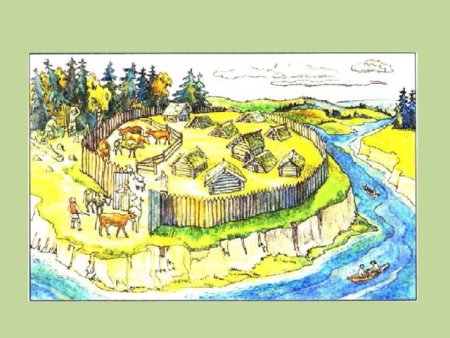 Древние славяне поселение посе