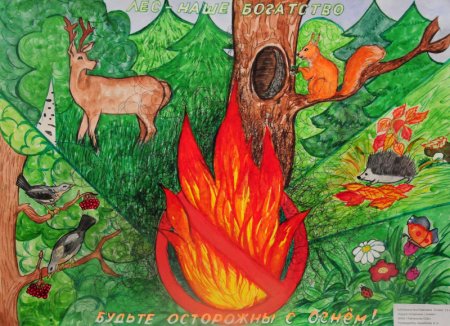 Плакат по охране природы