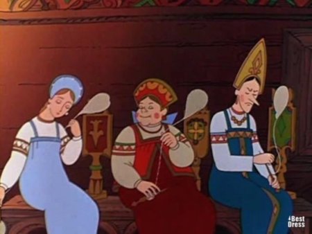 Сказка о царе Салтане три девицы под окном