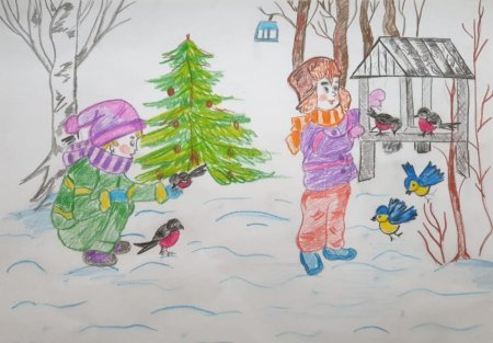 Защита птиц зимой