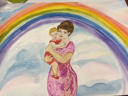 Конкурс рисунков ко Дню матери
