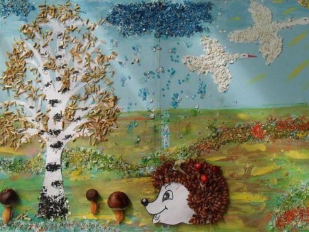 Аппликация на осеннюю тематику