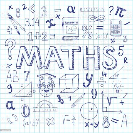 Математика обложка для тетради