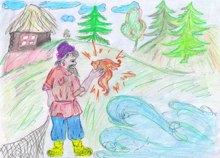 Рисунок к любимому художественному произведению