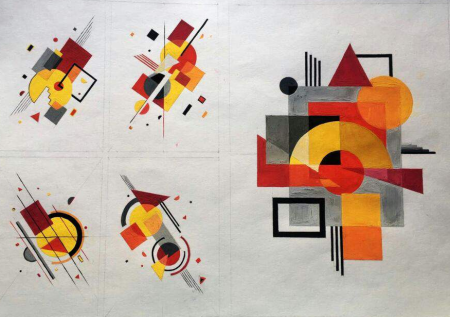 Кандинский статика и динамика