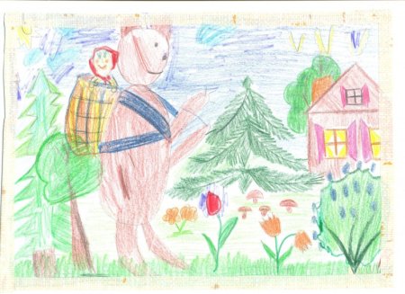 Мой любимый сказочный герой рисование в подготовительной группе