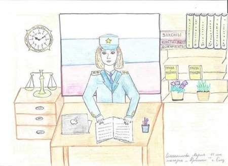 Моя мама полицейский