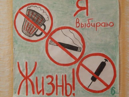 Плакатьвредные привычки