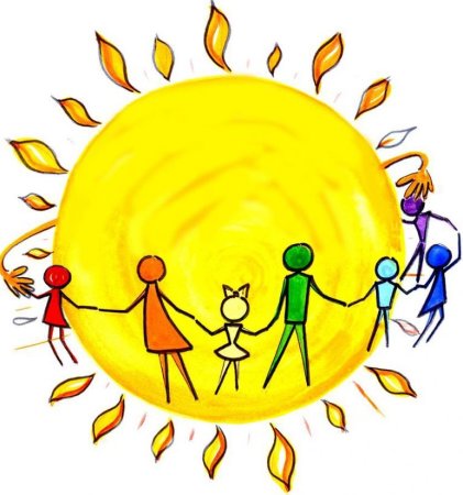 Солнечный круг рисунок