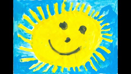 Рисование Солнечный круг