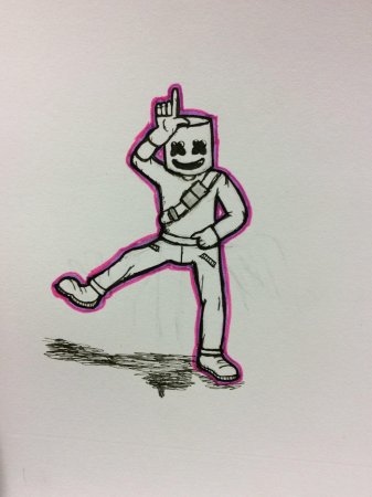 Рисунки ФОРТНАЙТ легкие