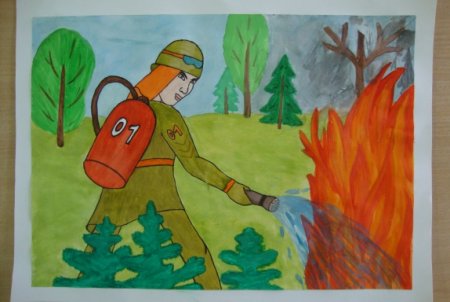 МЧС рисунки на конкурс