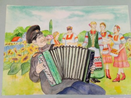 Рисунок на тему Кубань