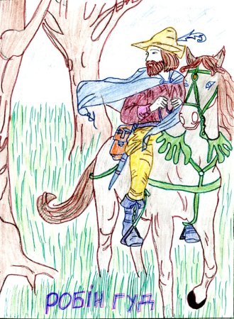 Рисунок к балладе Лесной царь