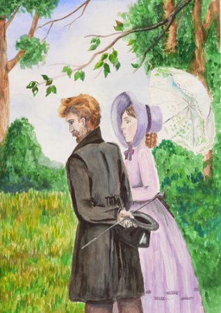 Дворянское гнездо иллюстрации Лаврецкий