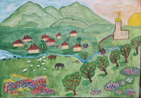 Рисунки на тему моя Родина Казахстан