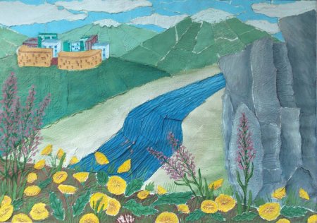 Рисунок мой Казахстан