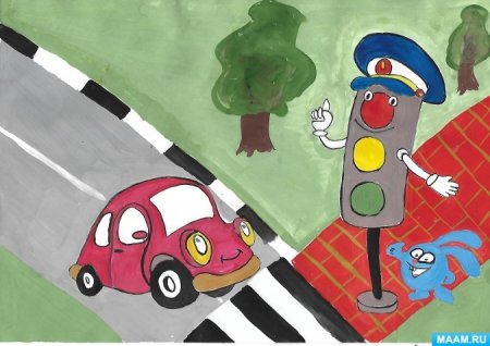 Зеленый огонек ПДД