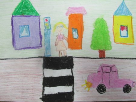 Конкурс детских рисунков зеленый огонек