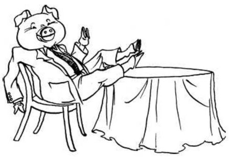 Раскраска этикет для детей