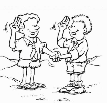 Раскраска этикет для детей