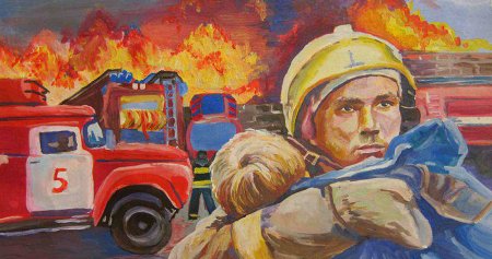 Рисунок на тему МЧС