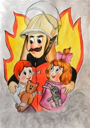 Спасатели глазами детей
