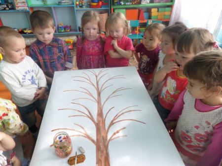 Рисование с детьми ясельной группы