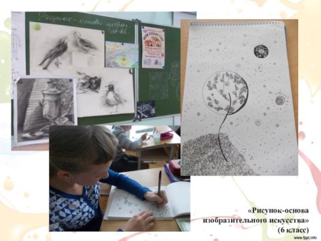 Выразительные средства графики штрих