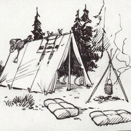 Палатка эскиз