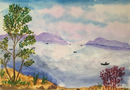 Хабаровский край рисунки детей