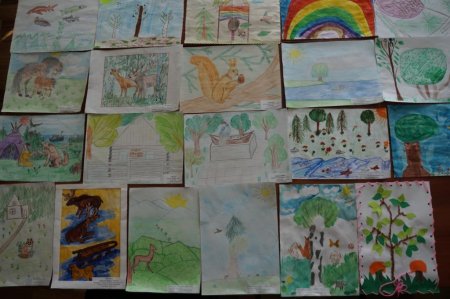 Конкурс рисунков выставка