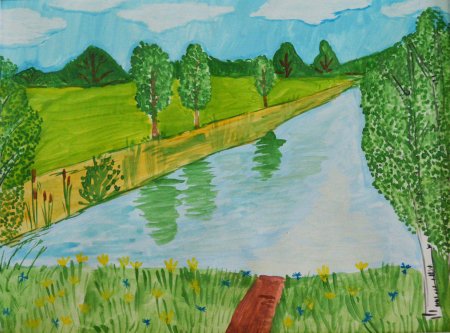 Пейзаж родного края