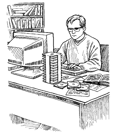 Программист карандашом