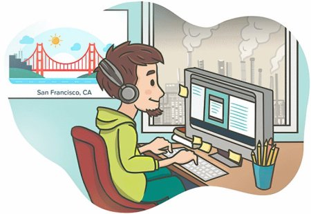 Программист иллюстрация